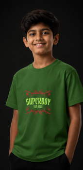 JatinFlex "Super Boy" Crew Neck T-Shirt