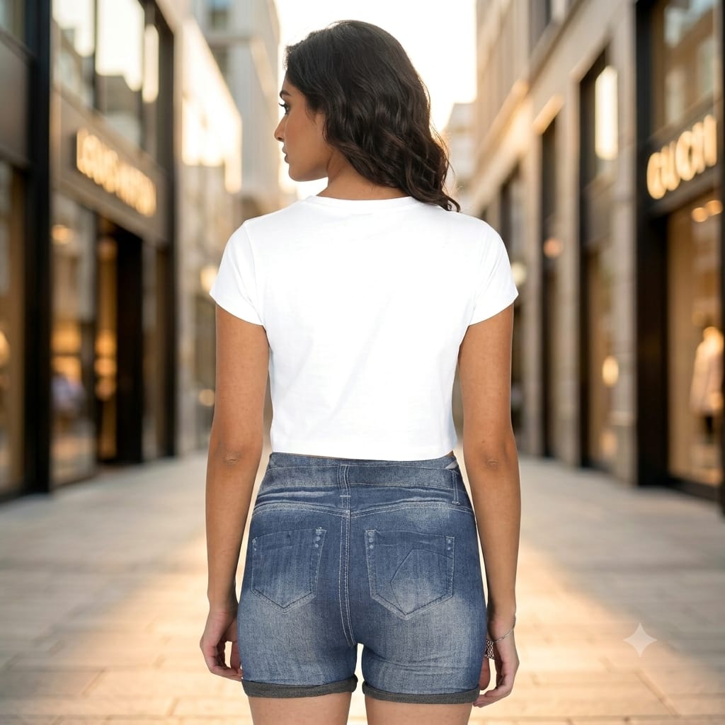 JatinFlex "Today I Am Powerful" Women's Crop Top