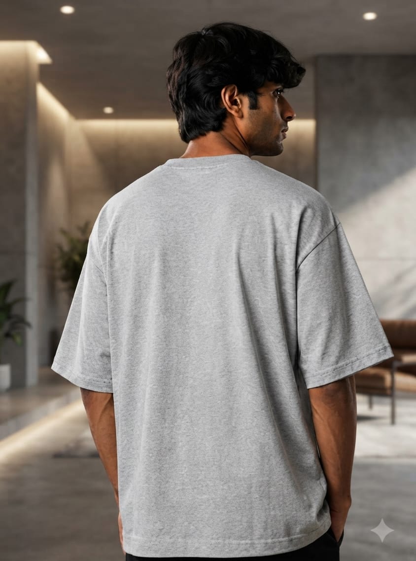JatinFlex Rimberio Unisex Oversized Standard T-Shirt For Men