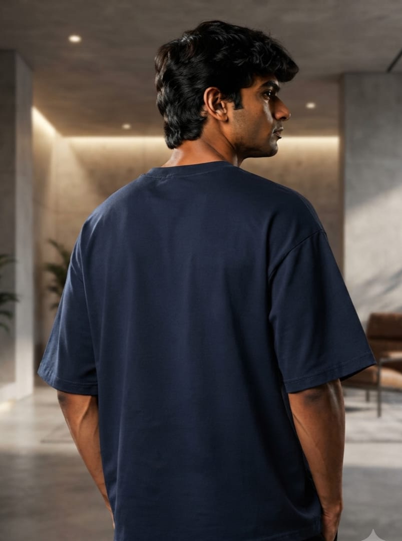 JatinFlex Rimberio Unisex Oversized Standard T-Shirt For Men